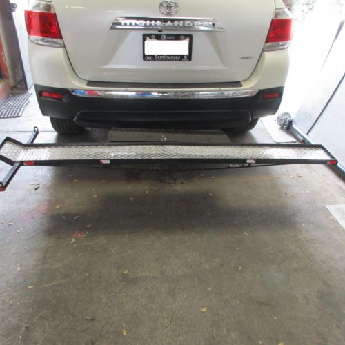 Envidiosa aluminio sencilla (Porta Motos)