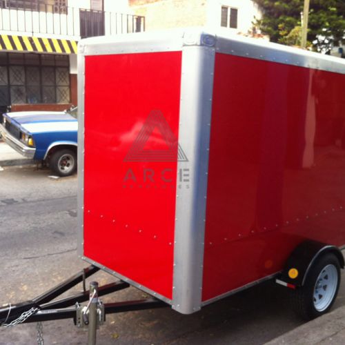 Caja seca en aluminio rojo