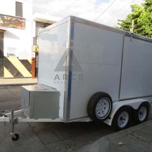 Caja seca para laboratorio móvil