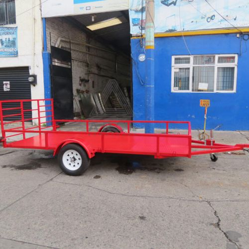 Remolque tipo plataforma tamaño ideal para transportar RZR